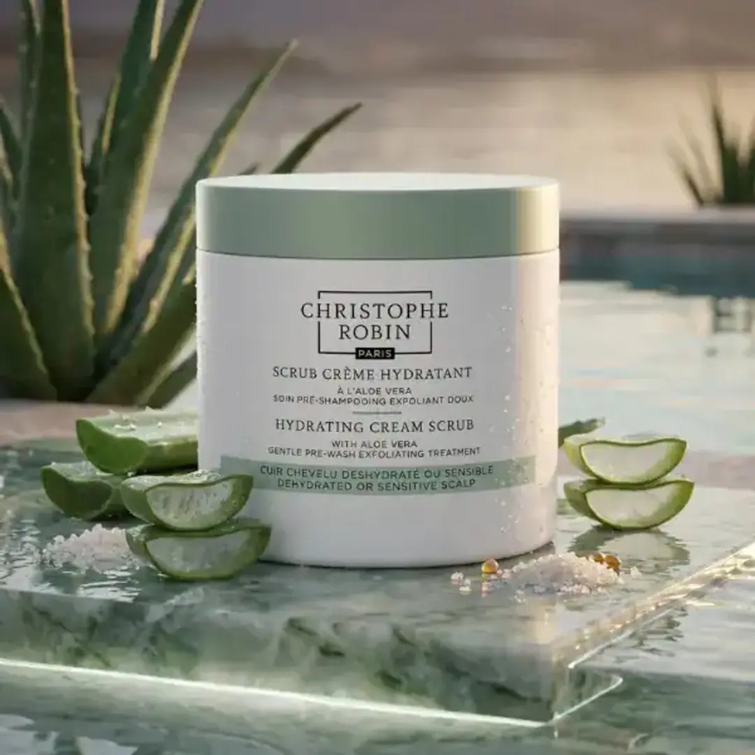 Christophe Robin Hydrating Cream Scrub met Aloë Vera 250ml