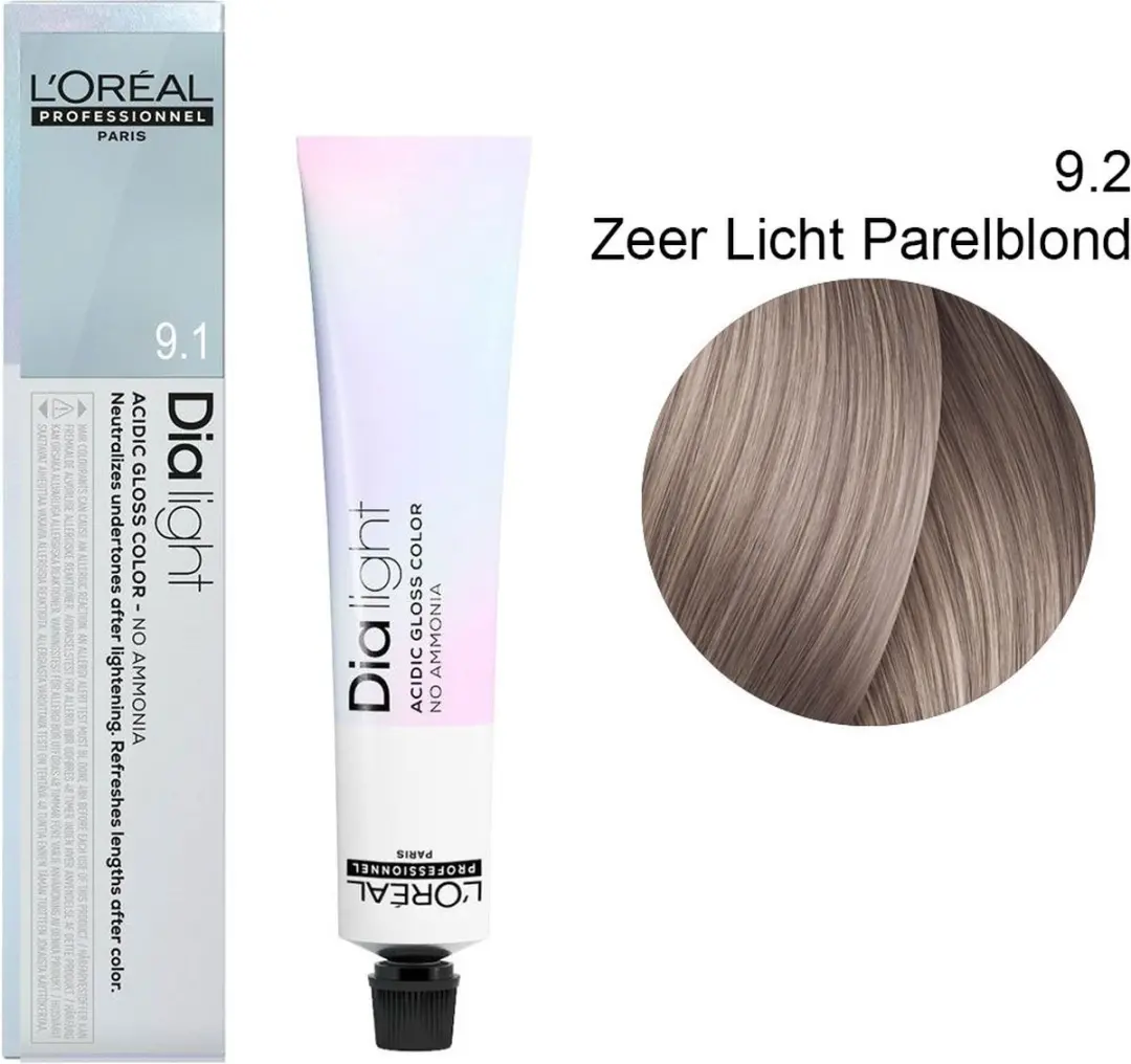 L'Oréal Professionnel Dia Light Haarverf 50ml - Kleur 9.2 Roze