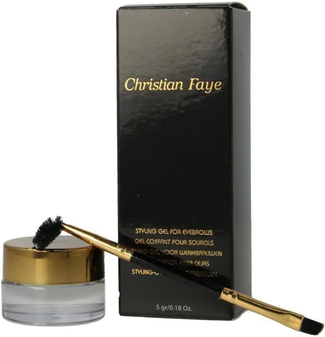 Christian Faye Styling Gel Wenkbrauwgel Clear 5g - afbeelding 6 van 6