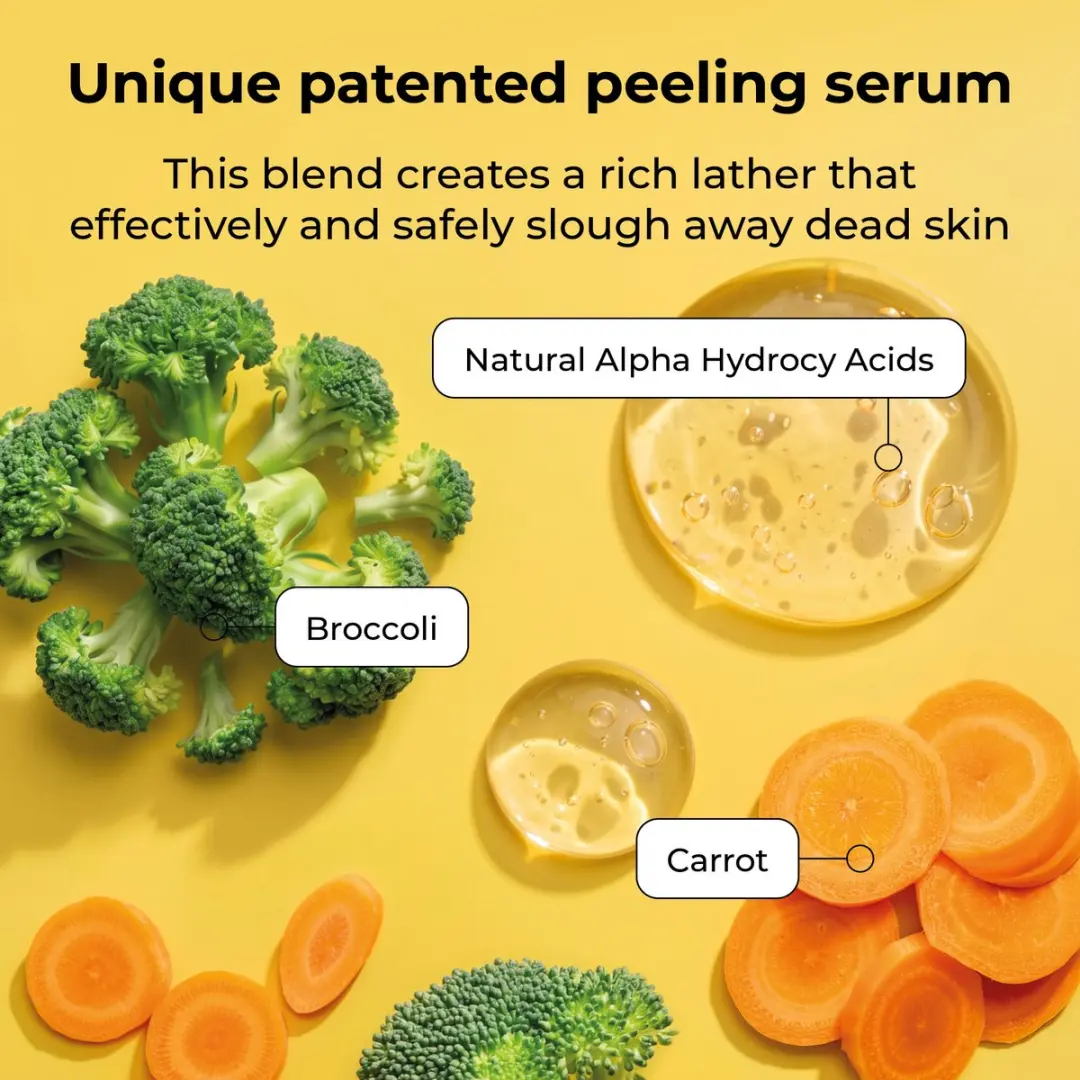 Starskin Glowstar Foaming Peeling Puff - Vitamine C & AHA - 44g