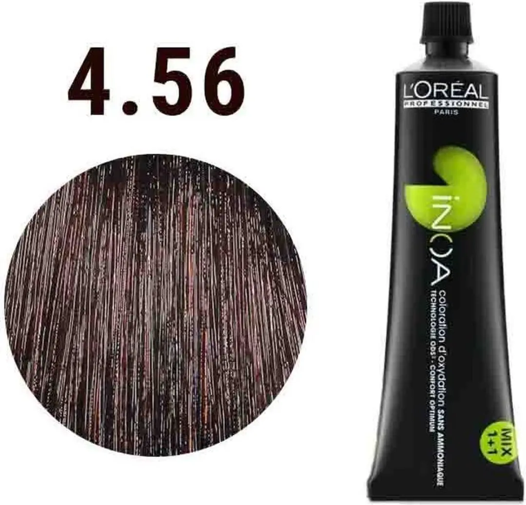 L'Oréal Professionnel iNOA Haarverf 60ml - Rood 4.56