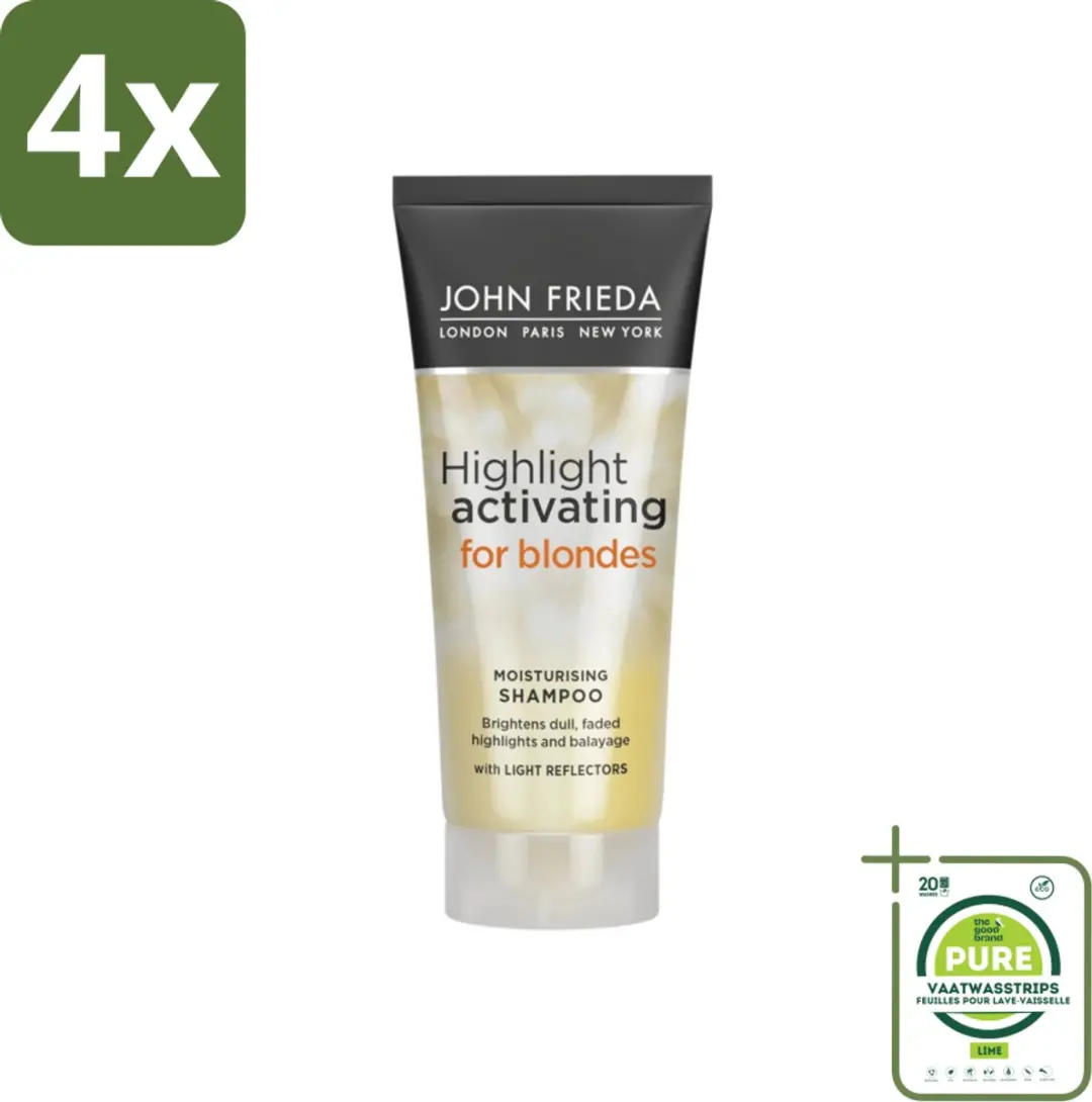 John Frieda Sheer Blonde Highlight Activating Shampoo 250ml
