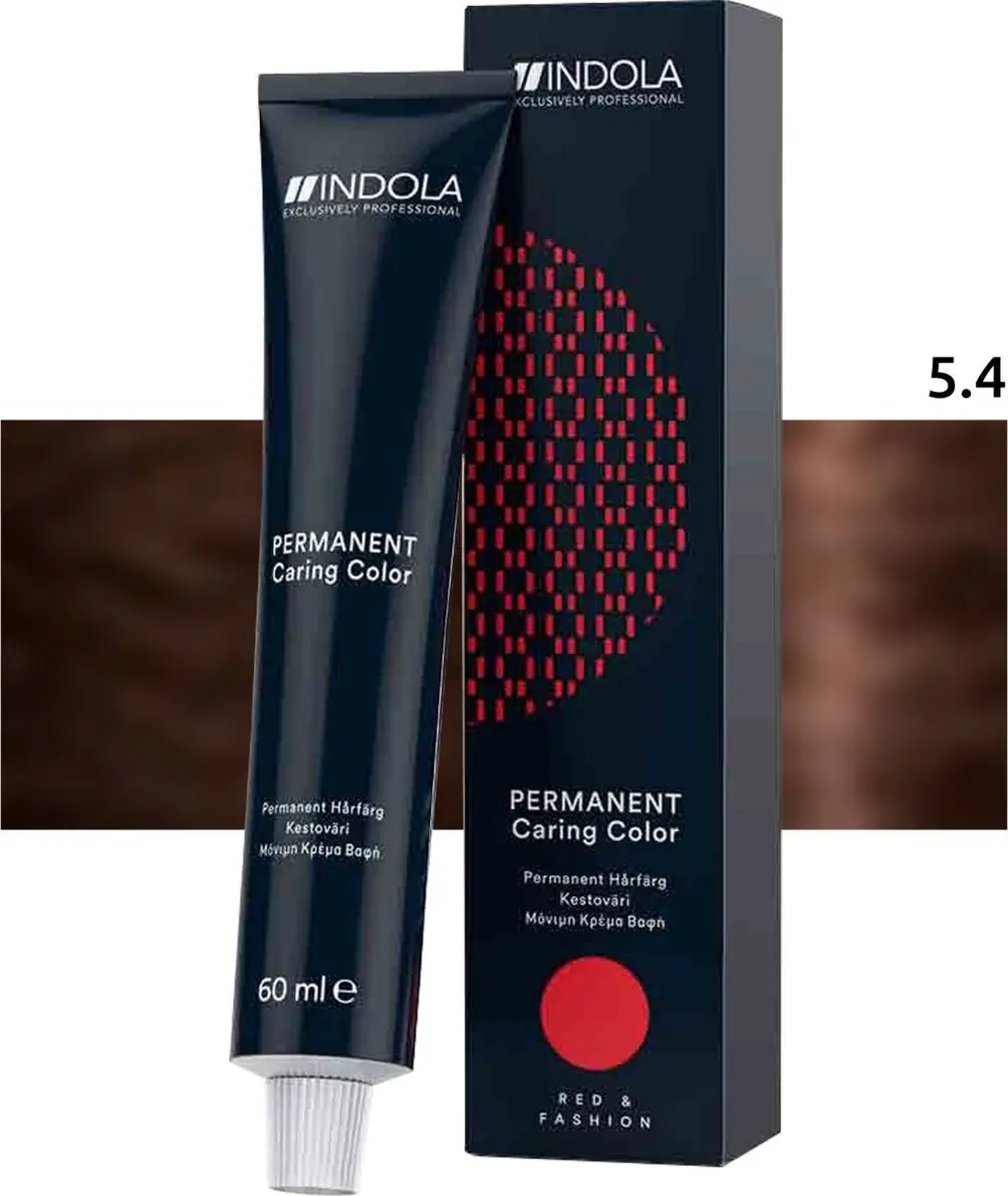 Indola Profession Permanent Caring Color 5.4 60ml