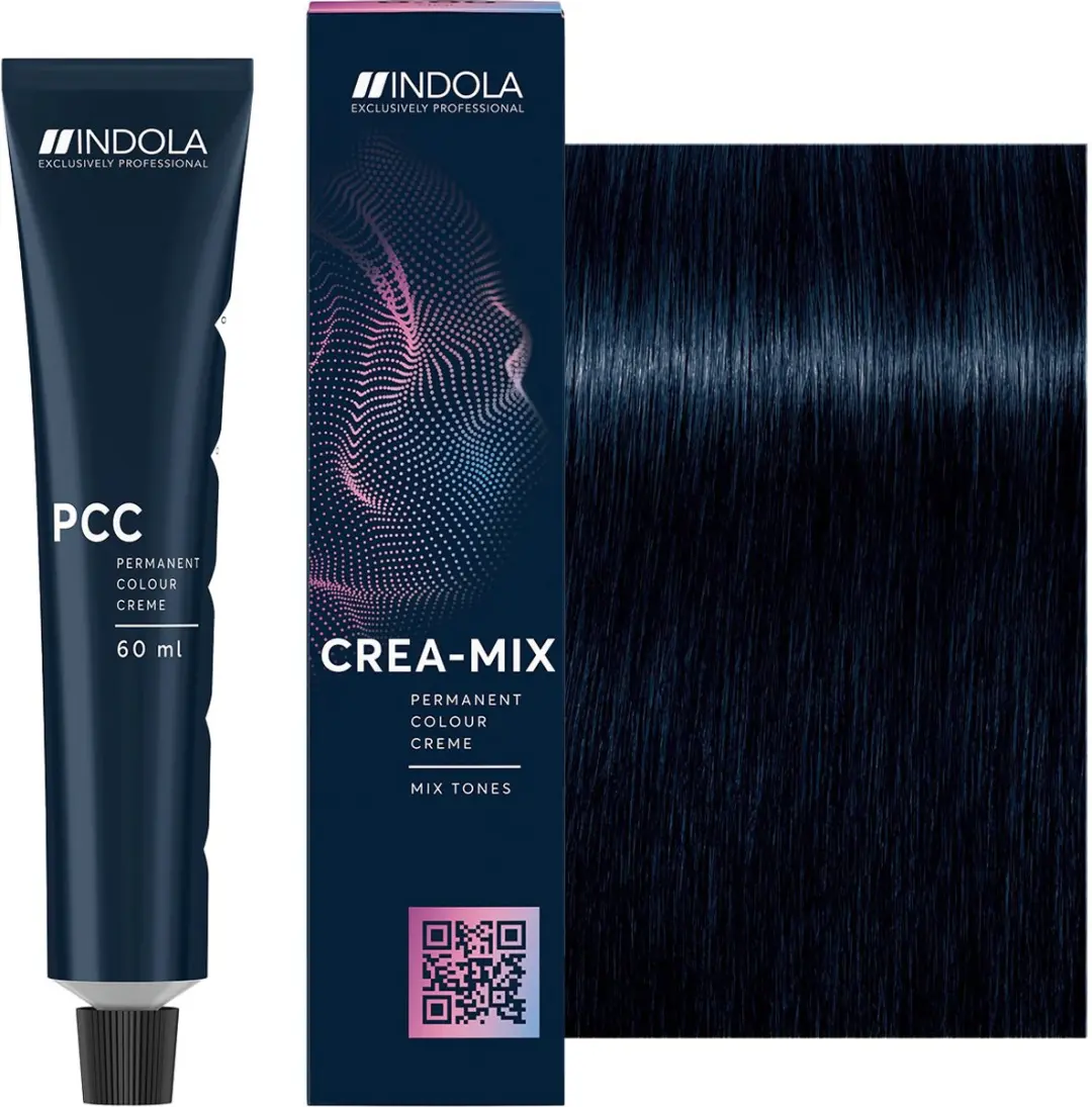 Indola Profession Permanent Caring Color 0.11 60ml - Zwart