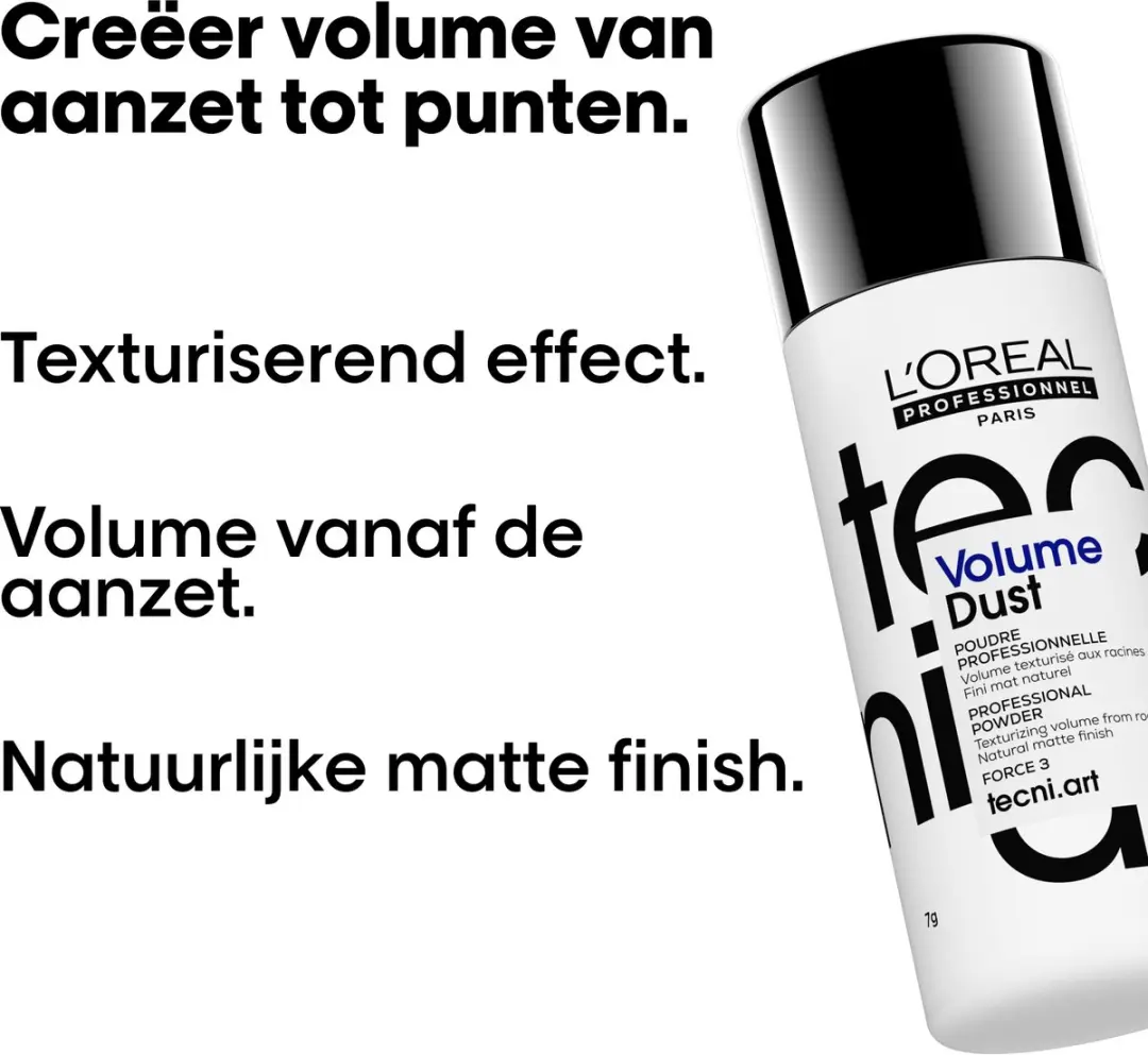 L'Oréal Professionnel Tecni.ART Volume Dust Haarpoeder 7g - Wit