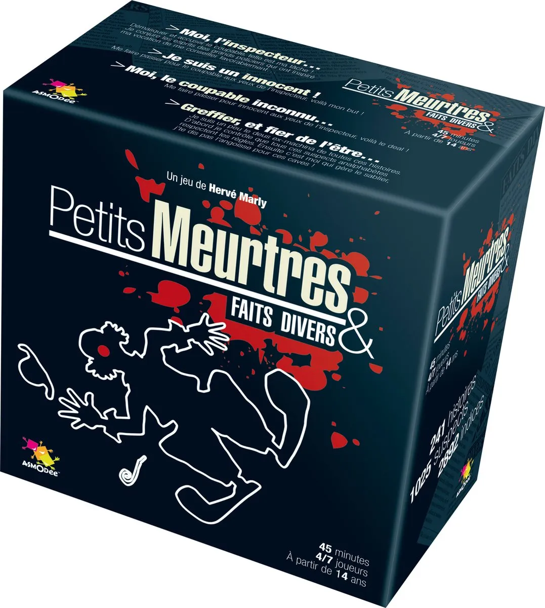 Asmodee Petits Meurtres et Faits Divers PMFD01 - 4-7 Spelers