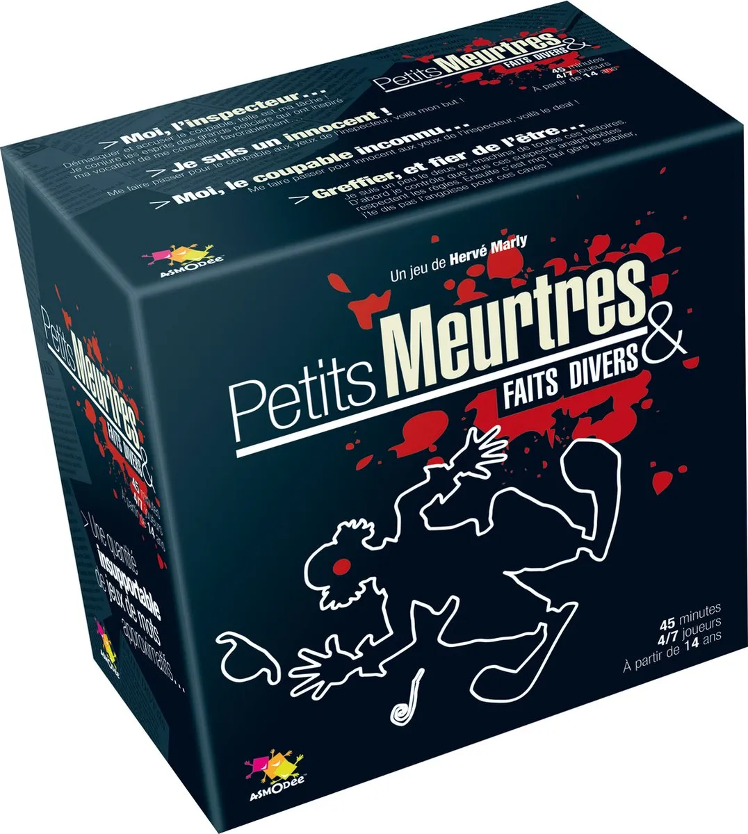 Asmodee Petits Meurtres et Faits Divers PMFD01 - 4-7 Spelers