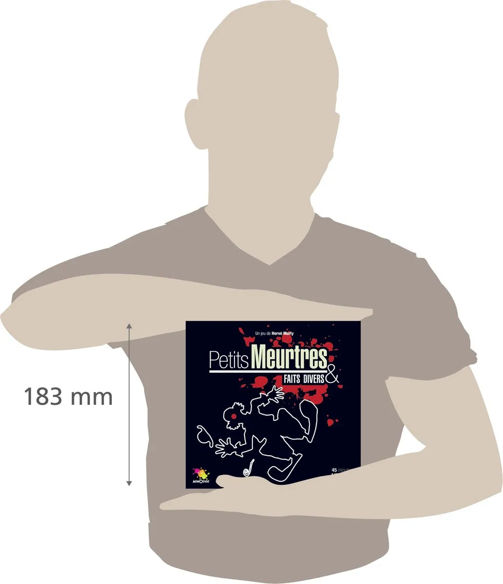 Asmodee Petits Meurtres et Faits Divers PMFD01 - 4-7 Spelers