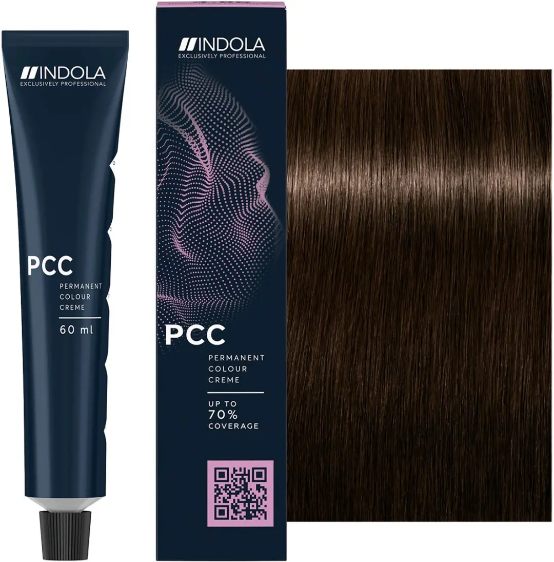 Indola Profession Permanent Caring Color 3.8 60ml - Zwart