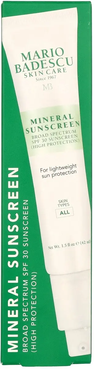 Mario Badescu Mineral Sunscreen SPF30 42ml