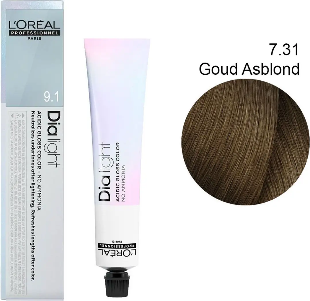 L'Oréal Professionnel Dia Light Haarverf 7.31 - 50ml Roze