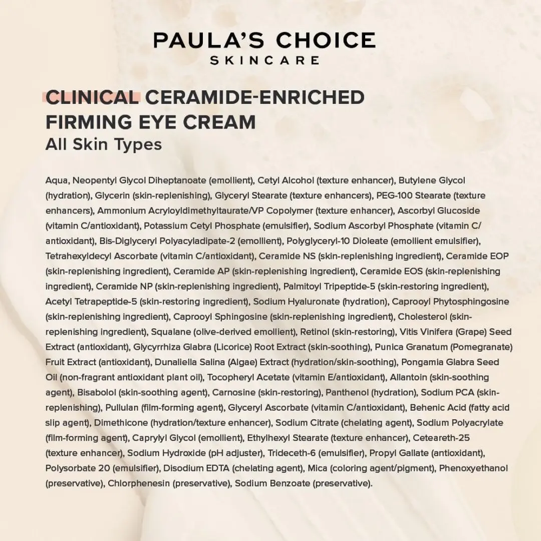 Paula's Choice Clinical Ceramide Oogcrème 15ml