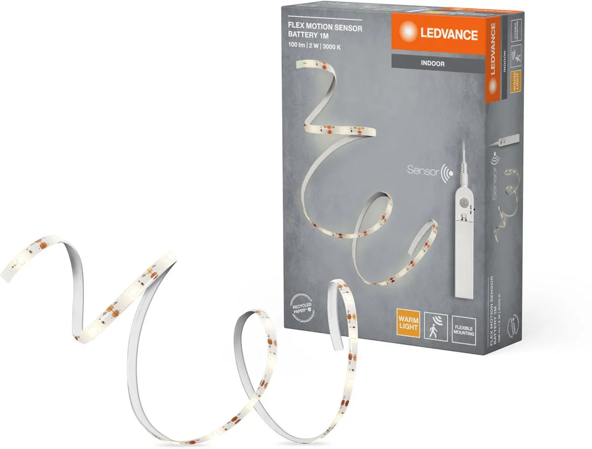 LEDVANCE FLEX MOTION Sensor LED-strip 1m 2W 100lm