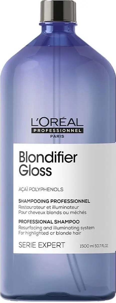 L'Oréal Professionnel Serie Expert Blondifier Gloss Shampoo 1500ml - Blond
