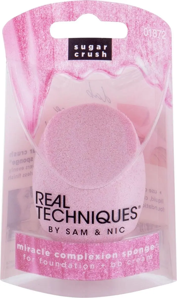 Real Techniques Sugar Crush Miracle Complexion Sponge - Roze