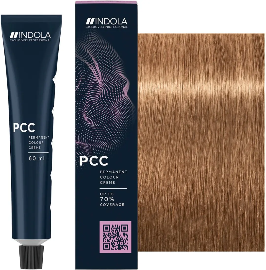 Indola Profession Permanent Caring Color 8.32 60ml - Licht blond goud parel