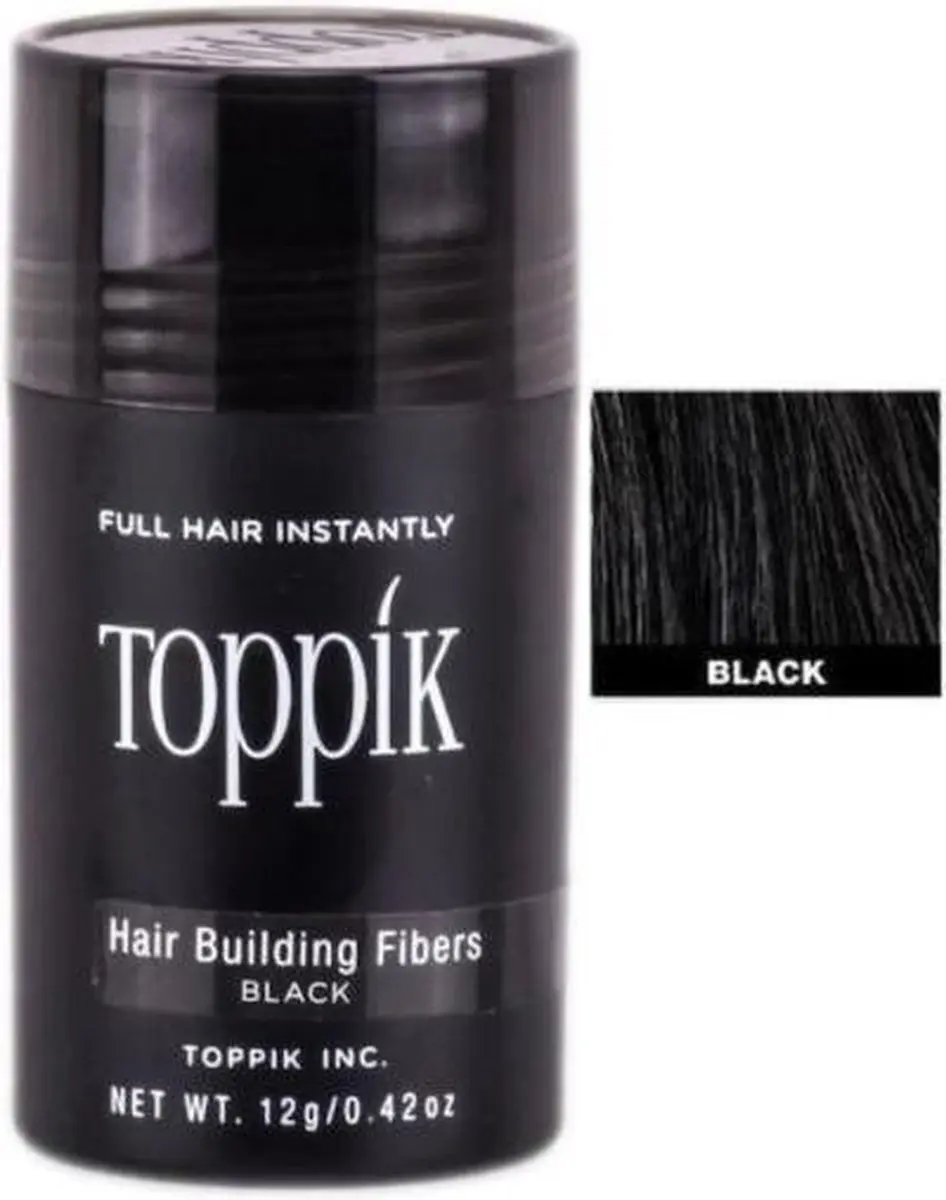 Toppik Haarpowder Volume Zwart 100ml