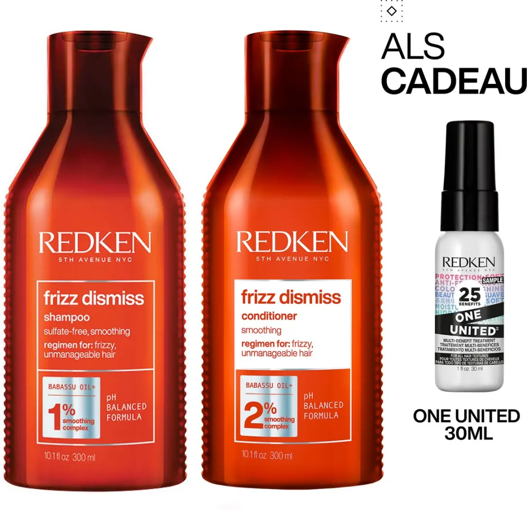 Redken Frizz Dismiss Duo Shampoo & Conditioner 300ml