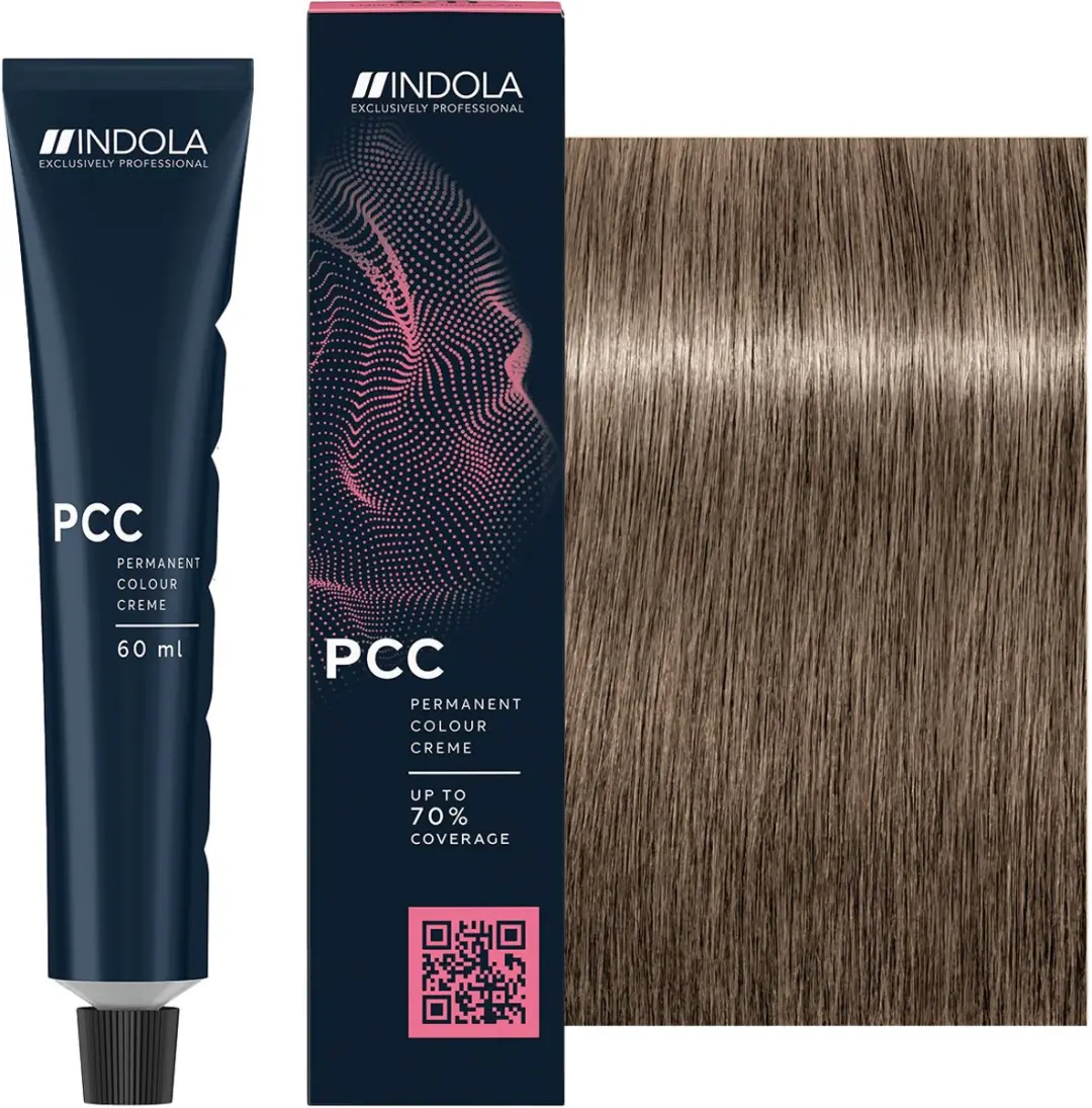 Indola Profession Permanent Caring Color 8.1 Zwart 60ml