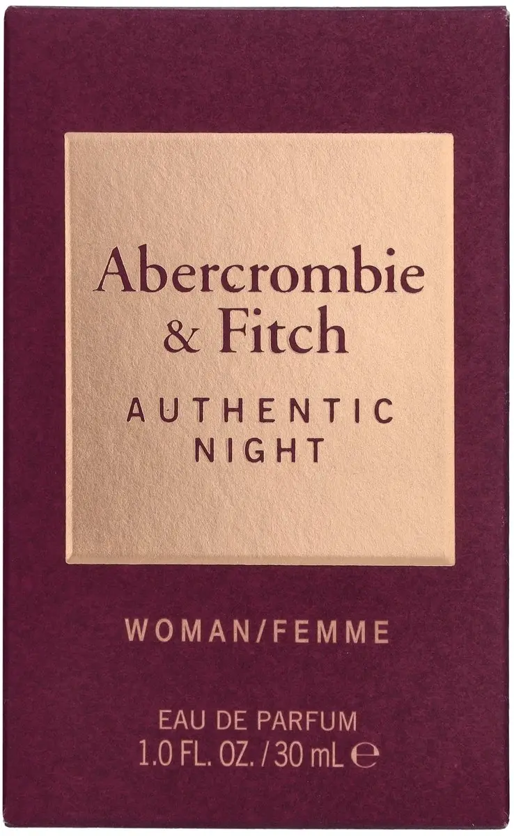 Abercrombie & Fitch Authentic Women Night Eau de Parfum 30ml