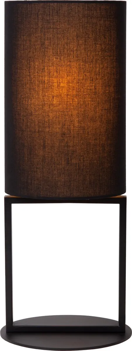 Lucide Herman Tafellamp Ø20cm - E27 - Zwart