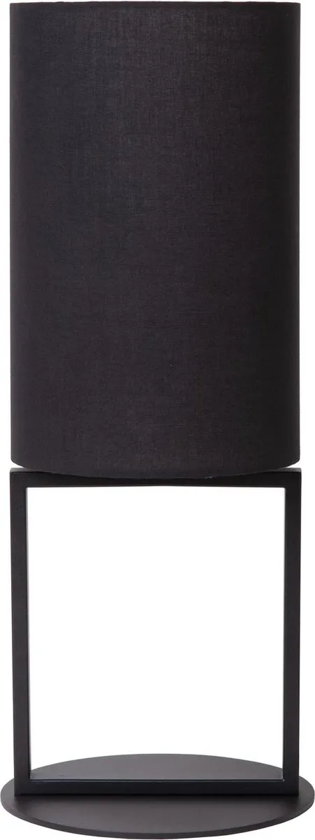 Lucide Herman Tafellamp Ø20cm - E27 - Zwart