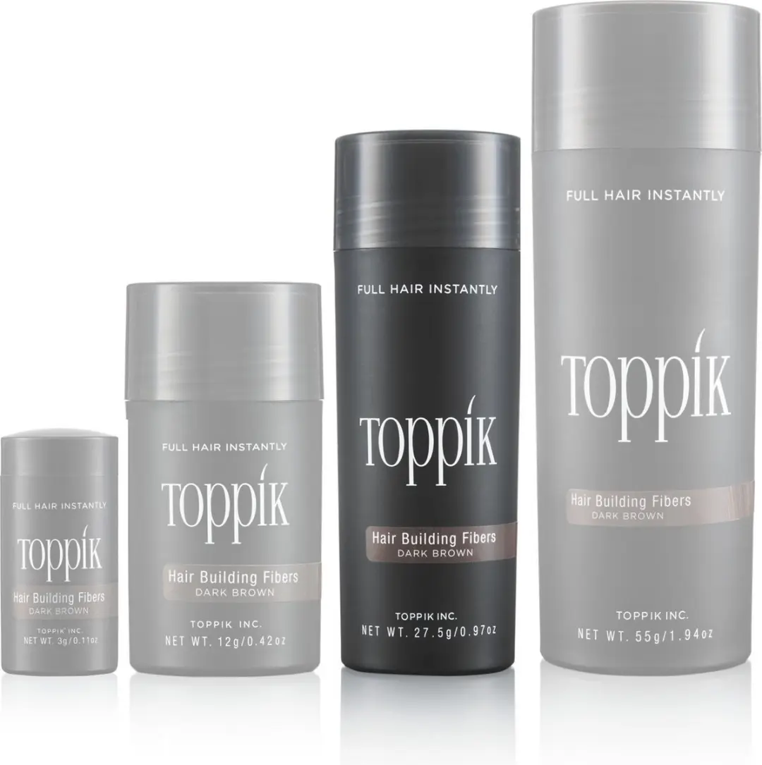 Toppik Hair Building Fibers Kastanjebruin 27,5g