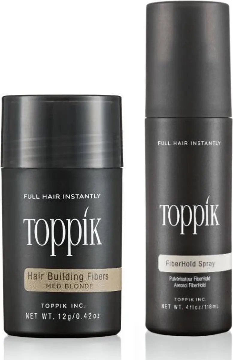 Toppik Hair Fibers Middenblond Voordeelset