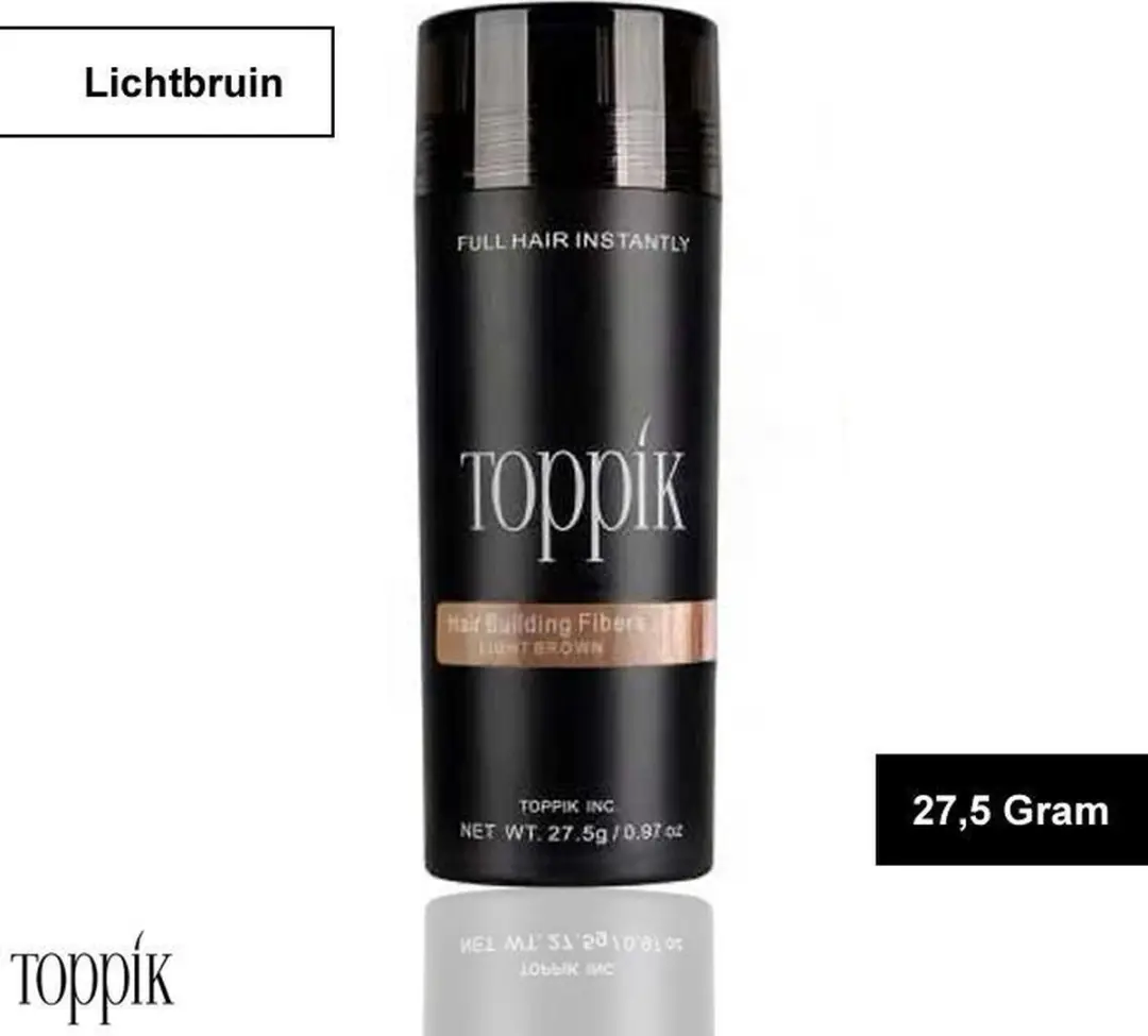 Toppik Haargroei Vezels Lichtbruin 27,5g