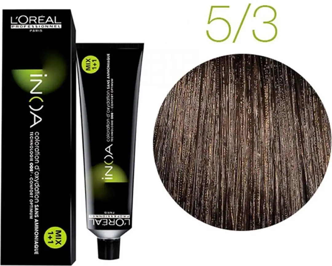 L'Oréal Professionnel iNOA Haarverf 60ml - Kleur 5.3
