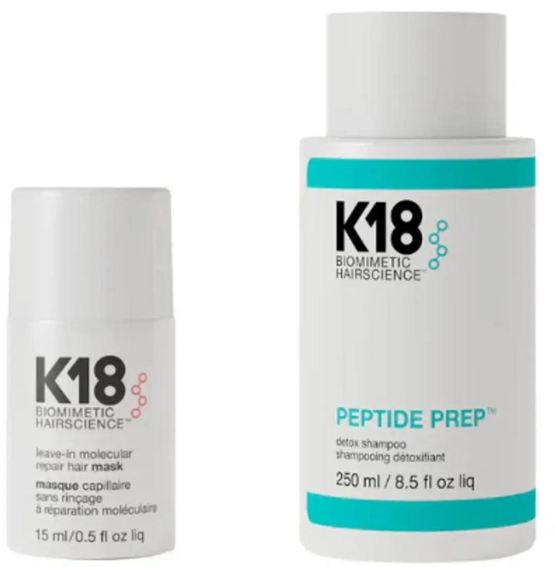 K18 Herstellend Masker & Detox Shampoo Set