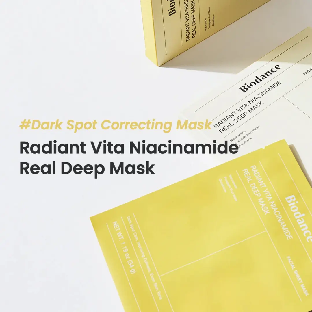 Biodance Radiant Vita Niacinamide Sheet Mask 34g