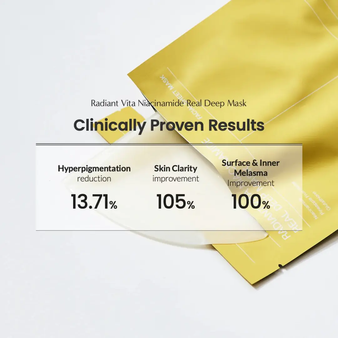 Biodance Radiant Vita Niacinamide Sheet Mask 34g
