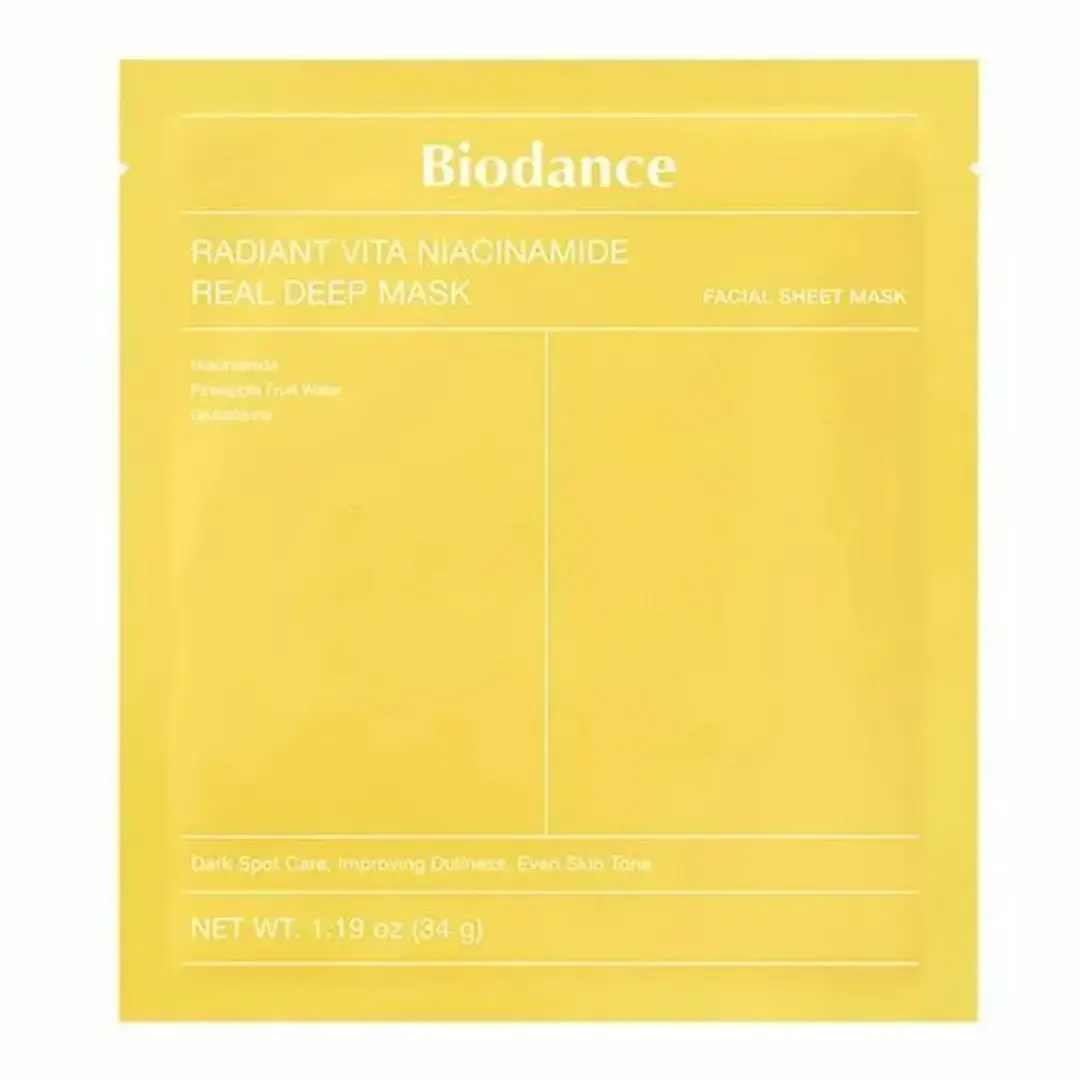 Biodance Radiant Vita Niacinamide Sheet Mask 34g