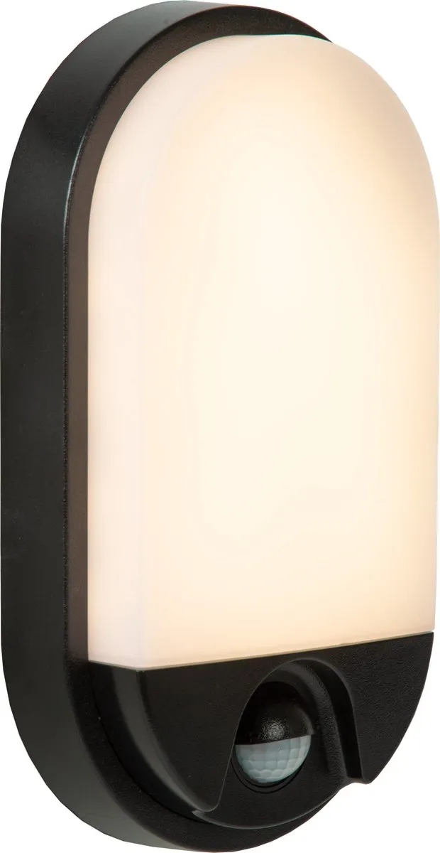 Lucide HUPS IR Wandlamp LED 10W 3000K - Zwart