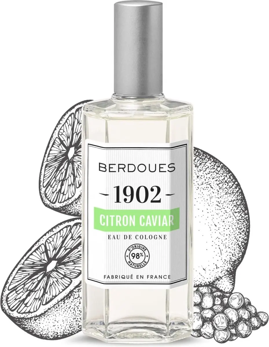 Berdoues 1902 Eau de Cologne Citron Caviar 125ml