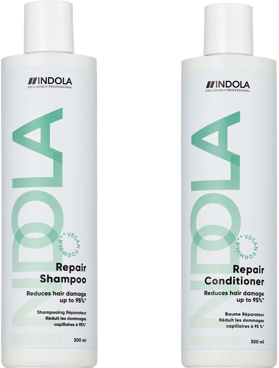 Indola Repair Shampoo & Conditioner Set 300ml