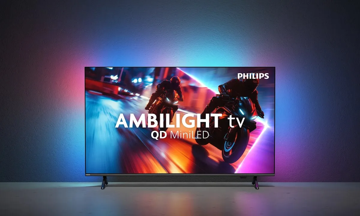 Philips Ambilight 55MLED910/12 55" 4K Smart TV - Zwart