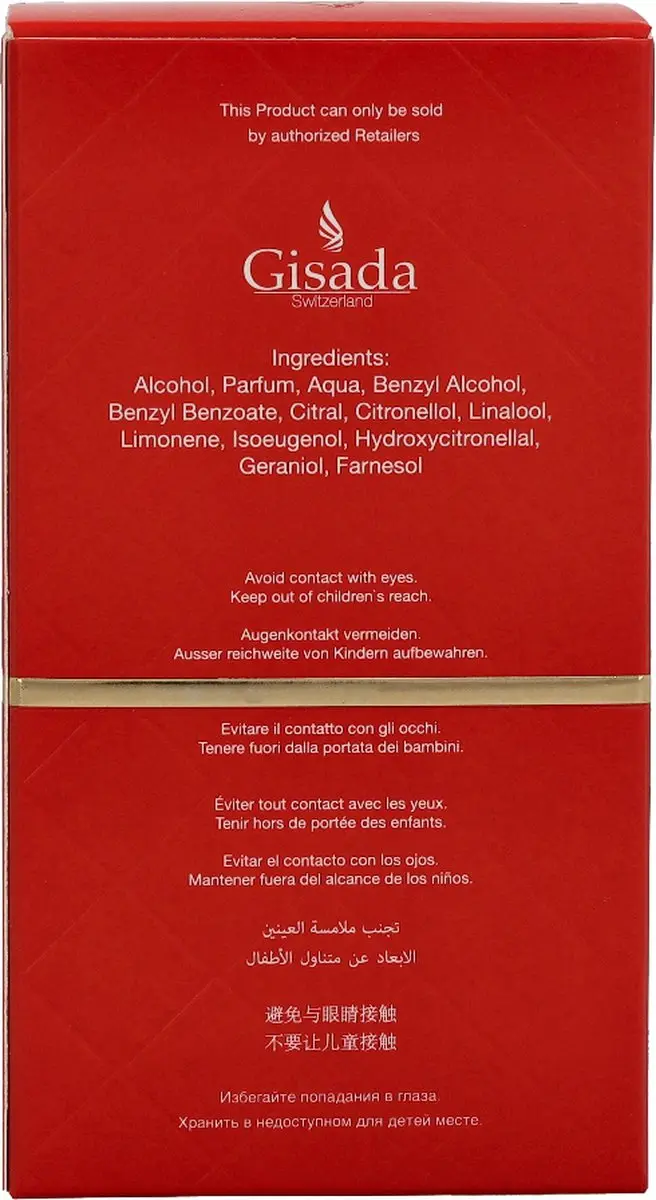 Gisada Ambassadora Eau de Parfum 50ml