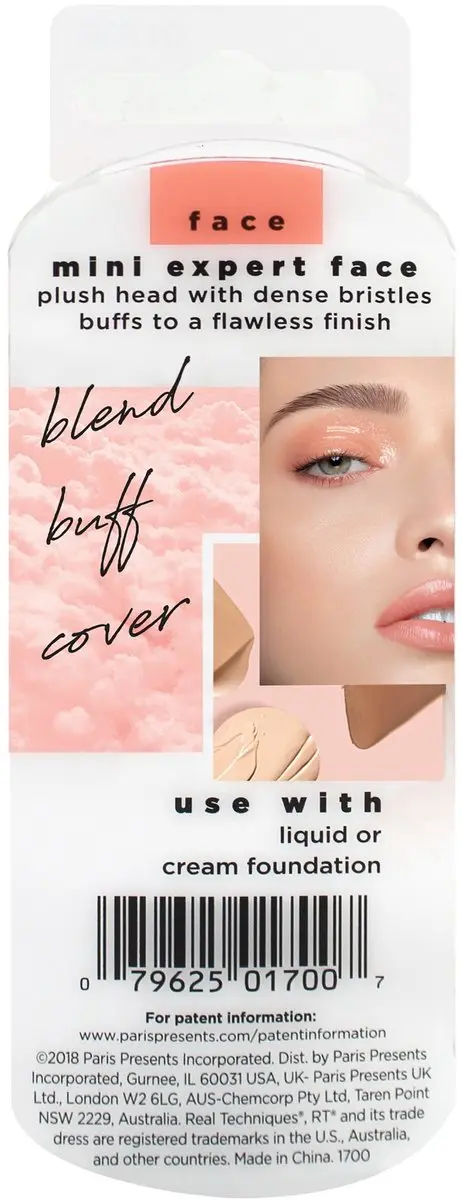 Real Techniques Brushes Base Mini Expert Travel Makeup Set