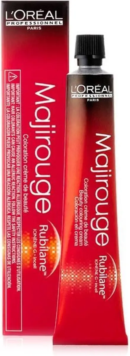 L'Oréal Professionnel Majirouge Haarverf 100ml - Kleur 7.61 Rood