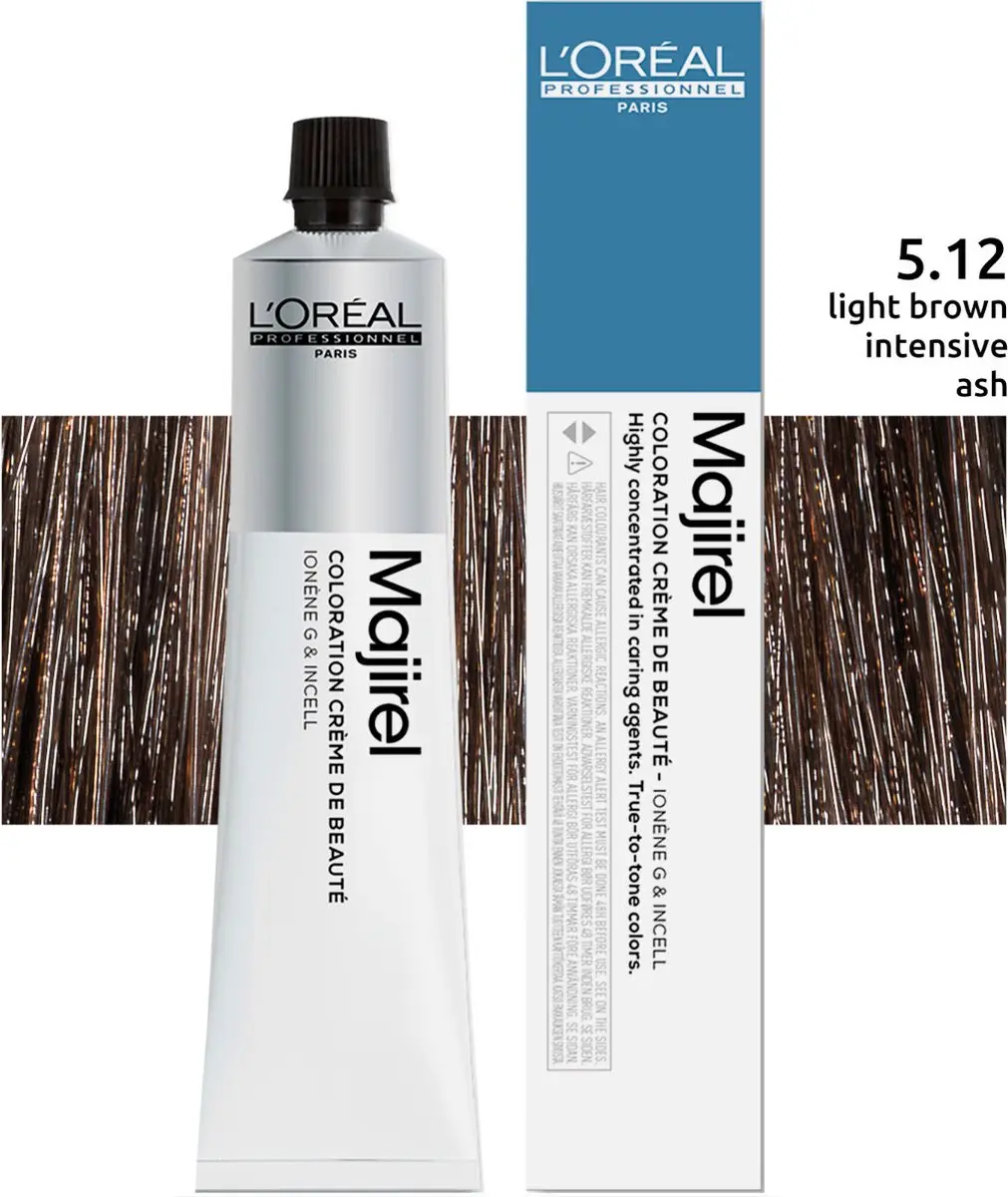 L'Oréal Professionnel Majirel Haarverf 50ml - 5.12 Blond/Bruin