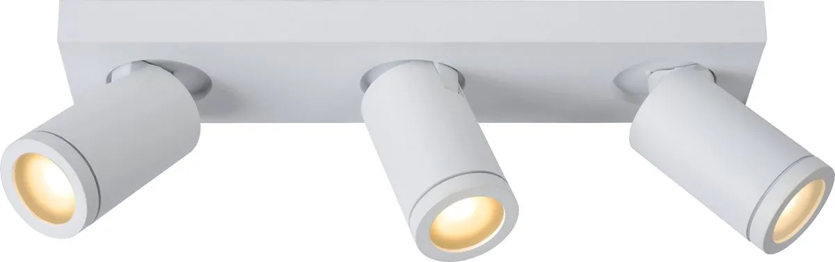 Lucide Taylor Plafondspot LED 3x5W 2200K/3000K