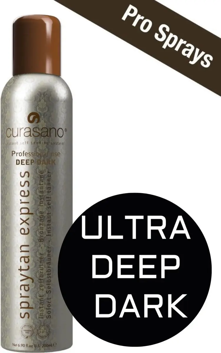 Curasano Spraytan Pro Ultra Deep Dark 200ml Spray
