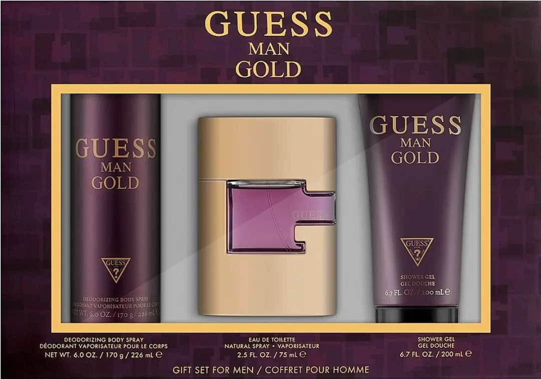 GUESS Gold Man Eau de Toilette Set