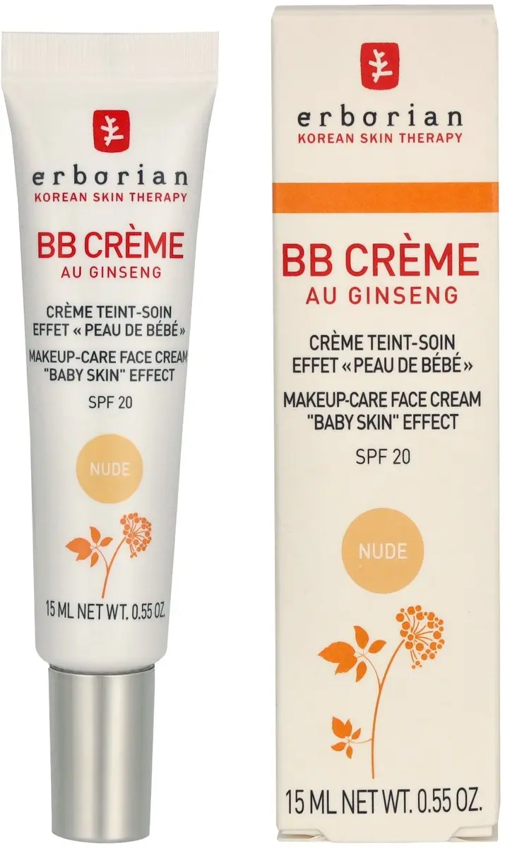 Erborian BB Cream Au Ginseng SPF20 Nude - 15ml - afbeelding 6 van 6
