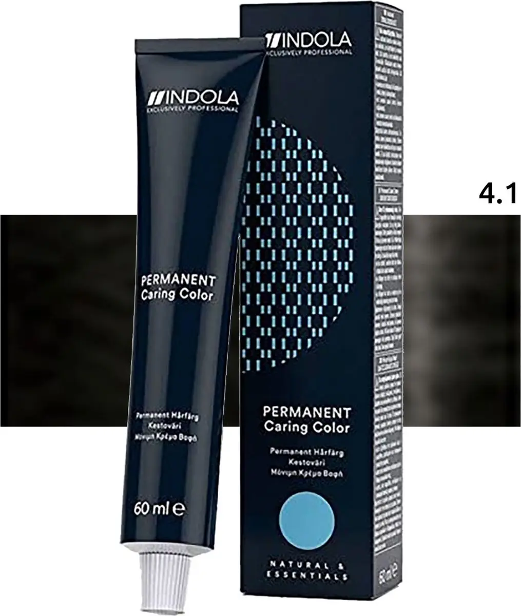 Indola Profession Permanent Caring Color 4.1 60ml