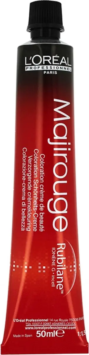 L'Oréal Professionnel Majirouge Rubilane 50ml Permanent Haarkleur
