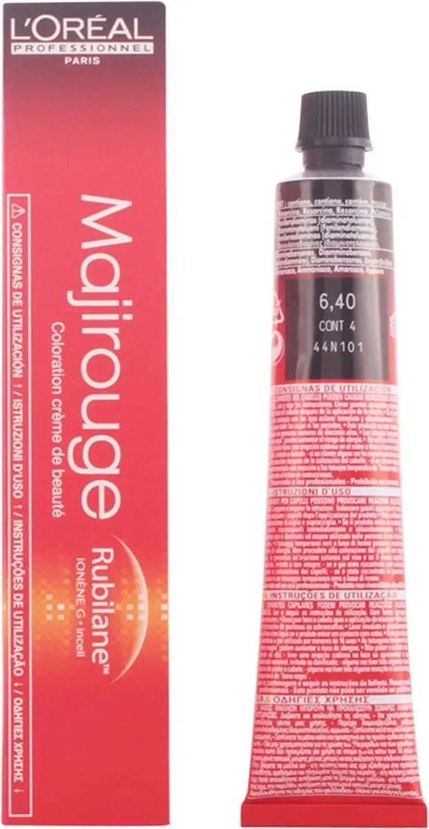 L'Oréal Professionnel Majirouge Rubilane 50ml Permanent Haarkleur