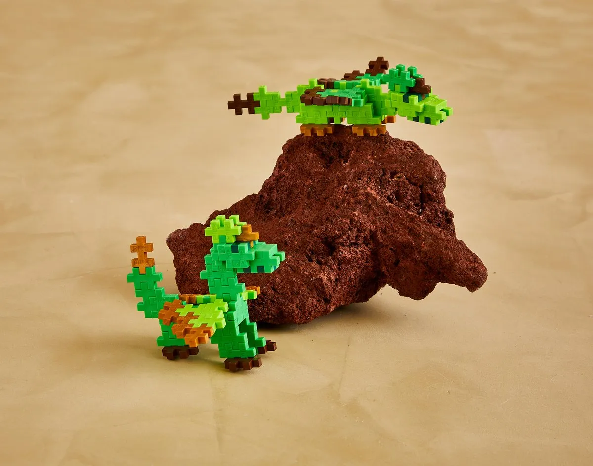 Plus-Plus Earth Dragons Bouwset 100 Stuks - 4376